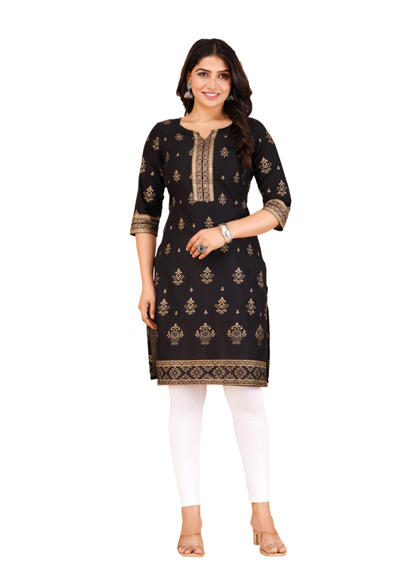Printed Cotton Kurta