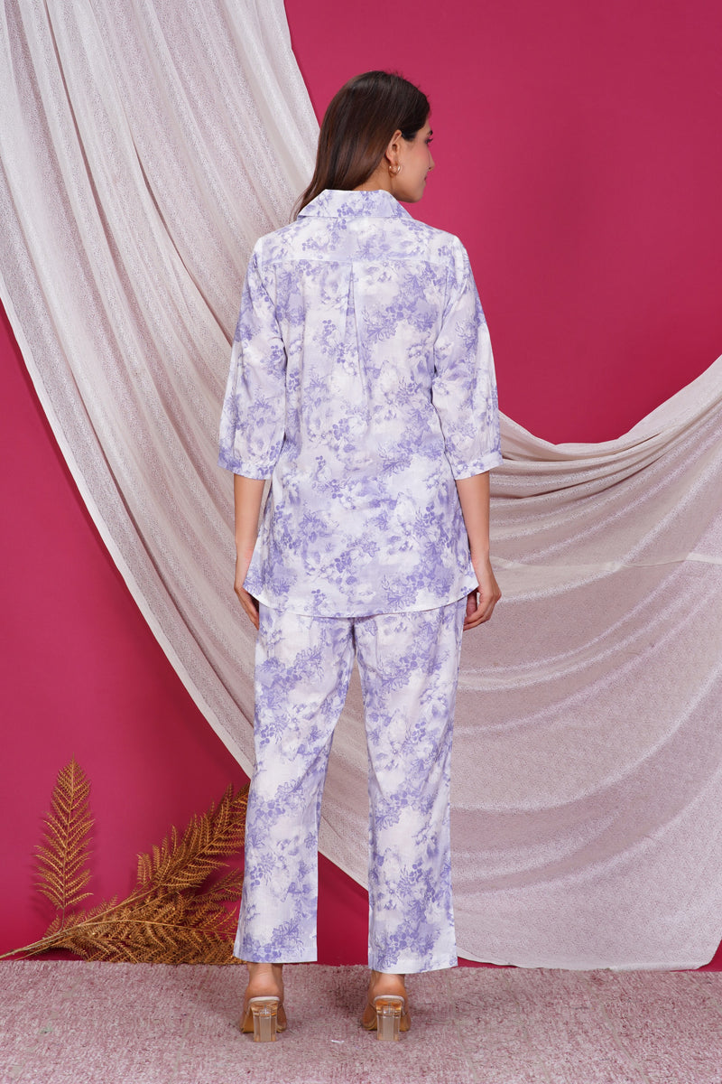 Pure Cotton Printed Kurta Pant Coord Set | Soft Fabric | Elastic Bottom