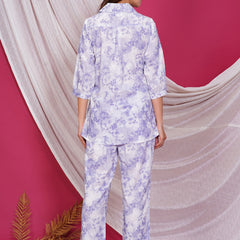 Pure Cotton Printed Kurta Pant Coord Set | Soft Fabric | Elastic Bottom