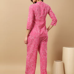 Pure Viscose Reyon Printed Kurta Pant Coord Set | Soft Fabric | Elastic Bottom