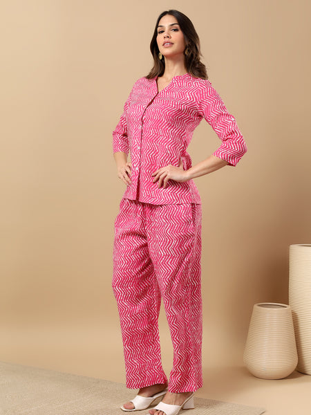 Pure Viscose Reyon Printed Kurta Pant Coord Set | Soft Fabric | Elastic Bottom