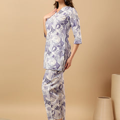 Pure Cotton Printed Kurta Pant Coord Set | Soft Fabric | Elastic Bottom