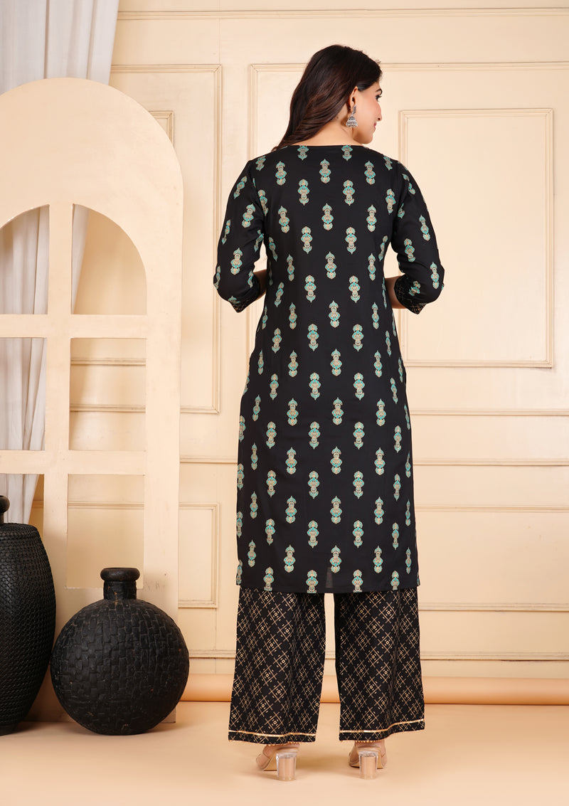 Printed Kurta & Bottom Set