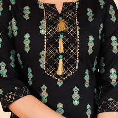 Printed Kurta & Bottom Set