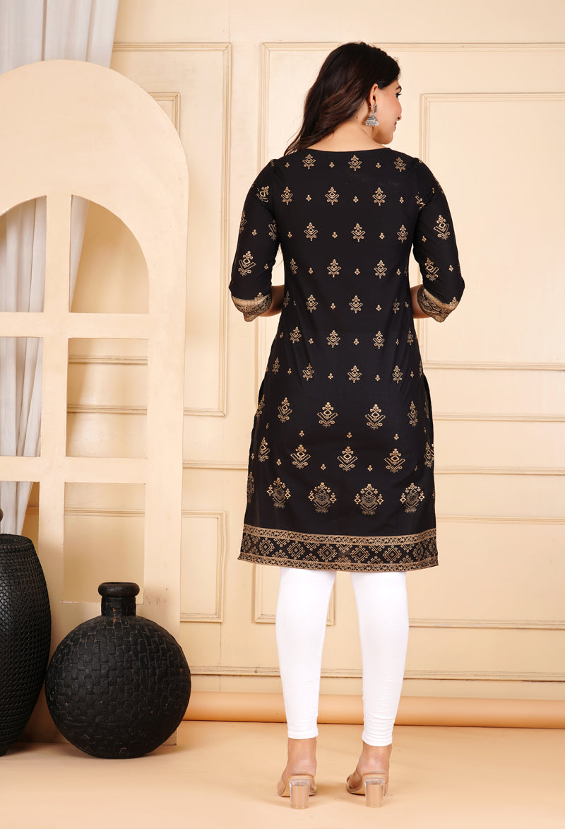 Printed Cotton Kurta