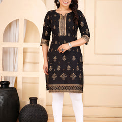 Printed Cotton Kurta