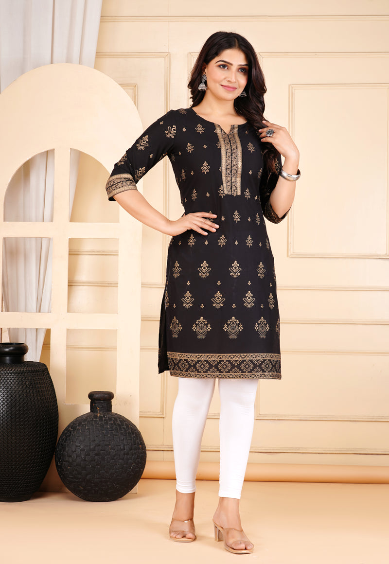 Printed Cotton Kurta