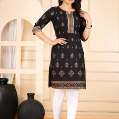 Printed Cotton Kurta