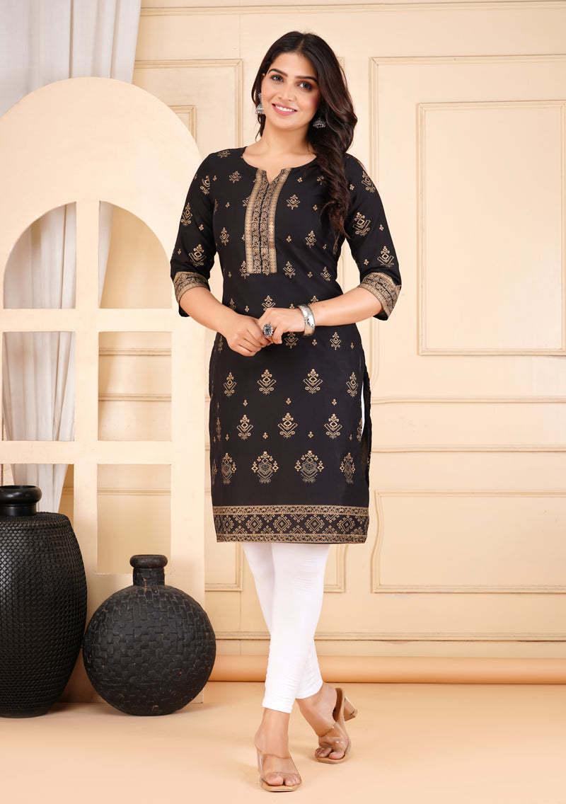 Printed Cotton Kurta