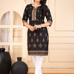 Printed Cotton Kurta