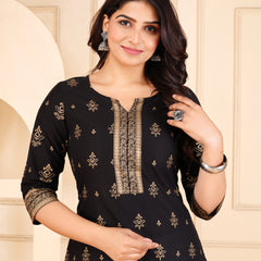 Printed Cotton Kurta