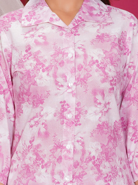 Pure Cotton Printed Kurta Pant Coord Set | Soft Fabric | Elastic Bottom