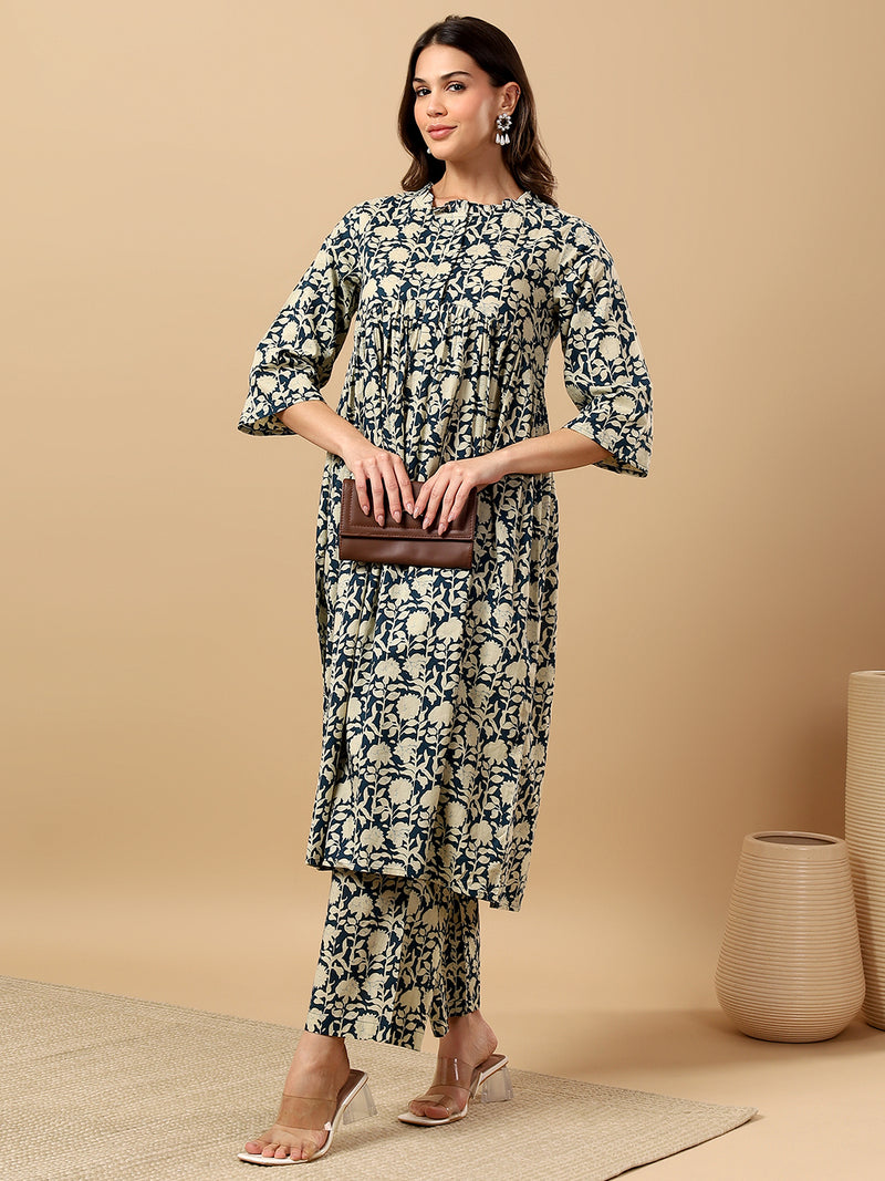 Pure Cotton Printed Meternity Set for Women | Soft, Breathable Daily Wear