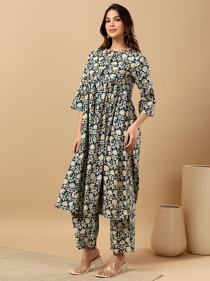 Pure Cotton Printed Meternity Set for Women | Soft, Breathable Daily Wear