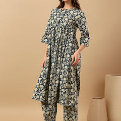 Pure Cotton Printed Meternity Set for Women | Soft, Breathable Daily Wear