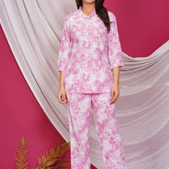 Pure Cotton Printed Kurta Pant Coord Set | Soft Fabric | Elastic Bottom