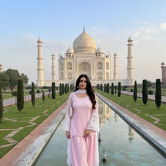 Pink Farshi Suit Set