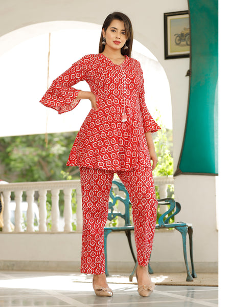 Women Pure Cotton Co-ords Set