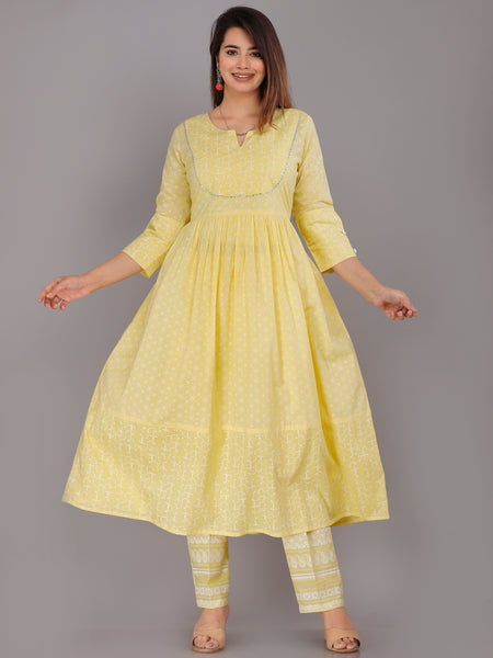 Women Printed Flared Dress